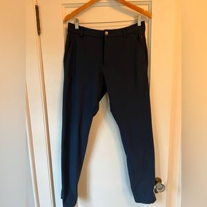 Lululemon Commission Pant Classic *Warpstreme 32"- navy blue